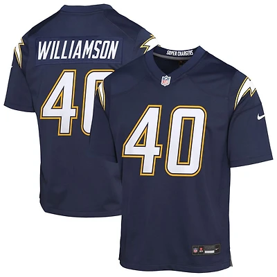 Kendall Williamson Youth Nike Navy Los Angeles Chargers Alternate Super Chargers Game Custom Jersey