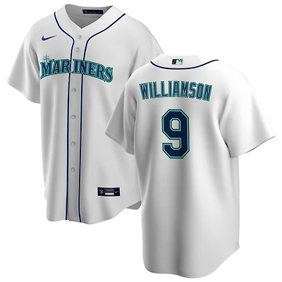 Ben Williamson Men's Nike White Seattle Mariners Home Replica Custom Jersey