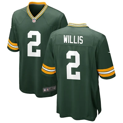 Malik Willis Men's Nike Green Green Bay Packers Custom Game Jersey