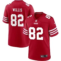 Brayden Willis Men's Nike Scarlet San Francisco 49ers Custom Jersey