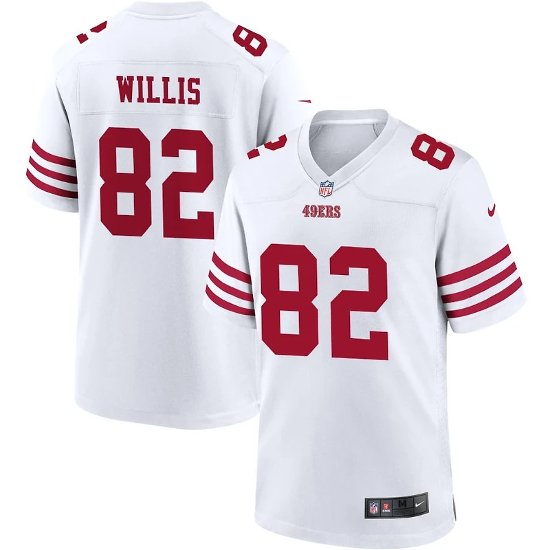 Brayden Willis Men's Nike White San Francisco 49ers Game Custom Player Jersey