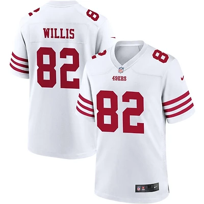 Brayden Willis Men's Nike White San Francisco 49ers Game Custom Player Jersey