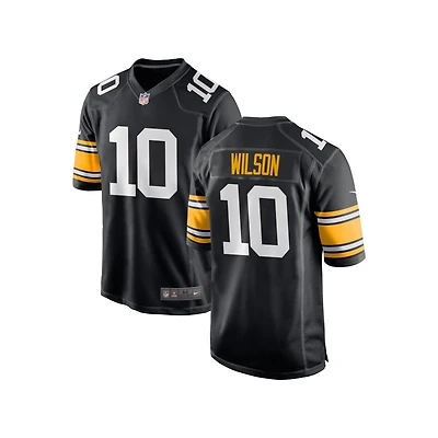 Roman Wilson Youth Nike Black Pittsburgh Steelers Alternate Custom Game Jersey