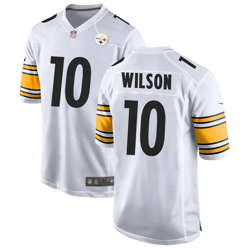 Roman Wilson Men's Nike White Pittsburgh Steelers Game Custom Jersey