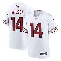 Michael Wilson Men's Nike White Arizona Cardinals Custom Game Jersey