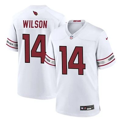 Michael Wilson Men's Nike White Arizona Cardinals Custom Game Jersey
