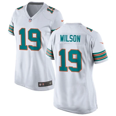Cedrick Wilson Women's Nike  White Miami Dolphins Alternate Custom Game Jersey