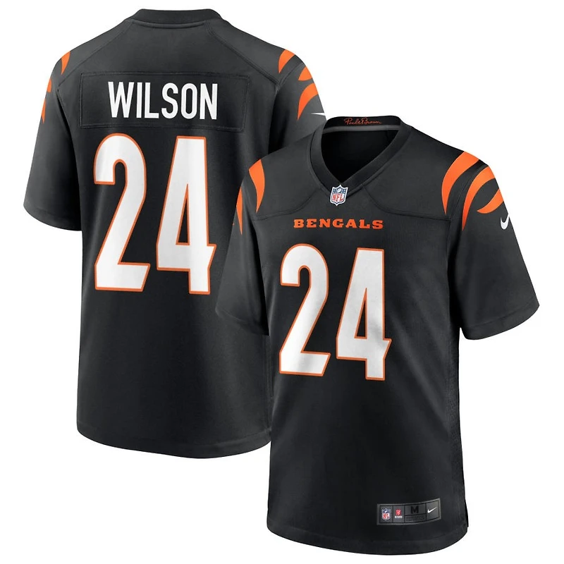 Marco Wilson Men's Nike Black Cincinnati Bengals Game Custom Jersey