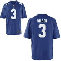 Russell Wilson Youth Nike Royal New York Giants Custom Game Jersey