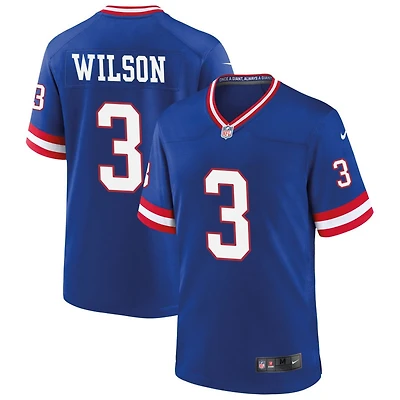 Russell Wilson Men's Nike Royal New York Giants Classic Custom Game Jersey