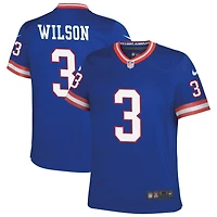 Russell Wilson Youth Nike Royal New York Giants Classic Custom Game Jersey
