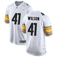 Payton Wilson Men's Nike White Pittsburgh Steelers Game Custom Jersey
