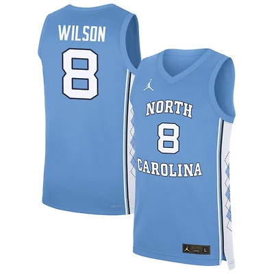 Caleb Wilson Men's Jordan Brand Carolina Blue North Carolina Tar Heels NIL Pick-A-Player Men's Basketball Jersey
