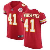 James Winchester Men's Nike Red Kansas City Chiefs Vapor Untouchable Custom Elite Jersey