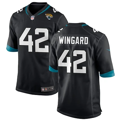 Andrew Wingard Men's Nike Black Jacksonville Jaguars Custom Game Jersey