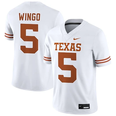 Ryan Wingo Men's Nike White Texas Longhorns NIL Pick-A-Player Game Jersey