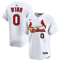 Masyn Winn Men's Nike White St. Louis Cardinals Home Limited Custom Jersey