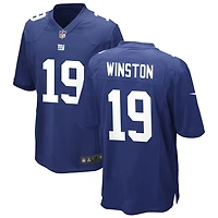 Jameis Winston Men's Nike Royal New York Giants Custom Game Jersey