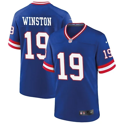 Jameis Winston Men's Nike Royal New York Giants Classic Custom Game Jersey