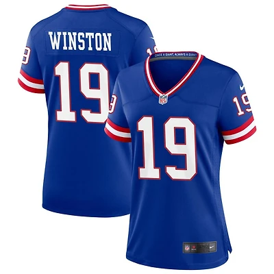 Jameis Winston Women's Nike Royal New York Giants Classic Custom Game Jersey