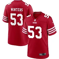 Dee Winters Men's Nike Scarlet San Francisco 49ers Custom Jersey