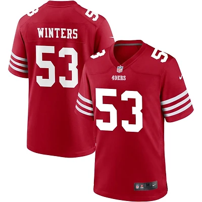Dee Winters Men's Nike Scarlet San Francisco 49ers Custom Jersey