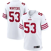 Dee Winters Men's Nike White San Francisco 49ers Game Custom Player Jersey