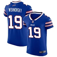 Mitch Wishnowsky Men's Nike Royal Buffalo Bills Vapor Elite Custom Jersey