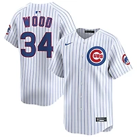 Kerry Wood Men's Nike White Chicago Cubs Home Limited Pick-A-Player Retired Roster Jersey