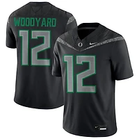 Peyton Woodyard Men's Nike Black Oregon Ducks NIL Pick-A-Player Game Jersey
