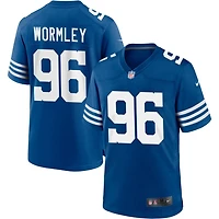 Chris Wormley Men's Nike Royal Indianapolis Colts Alternate Custom Jersey