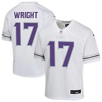 Ryan Wright Youth Nike White Minnesota Vikings Alternate Custom Game Jersey