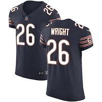 Nahshon Wright Men's Nike Navy Chicago Bears Vapor Untouchable Custom Elite Jersey