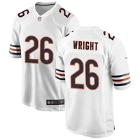 Nahshon Wright Men's Nike White Chicago Bears Custom Game Jersey