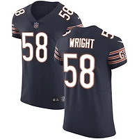 Darnell Wright Men's Nike Navy Chicago Bears Vapor Untouchable Custom Elite Jersey