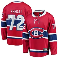 Arber Xhekaj Men's Fanatics Red Montreal Canadiens Home Breakaway Custom Jersey