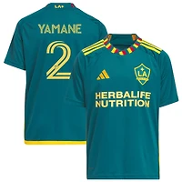 Miki Yamane Youth adidas Green LA Galaxy 2023 LA Kit Replica Custom Jersey