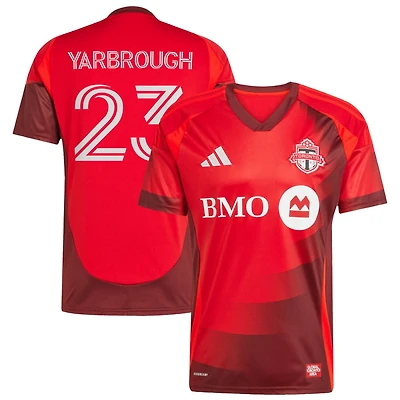 William Yarbrough Men's adidas  Red Toronto FC 2025 Club Kit Replica Custom Jersey