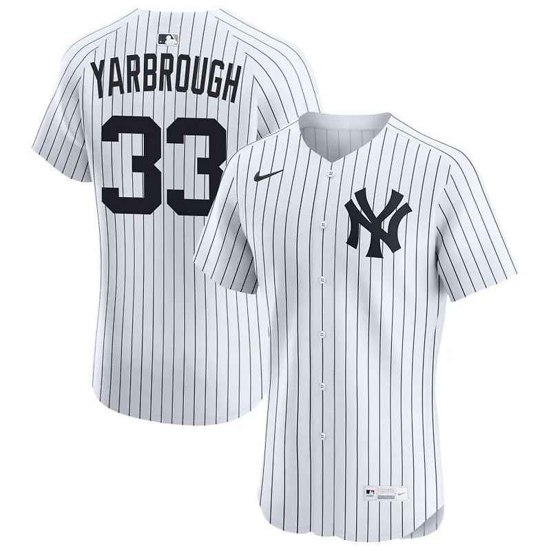 Ryan Yarbrough Men's Nike White New York Yankees Home Elite Custom Jersey