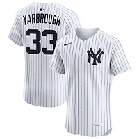 Ryan Yarbrough Men's Nike White New York Yankees Home Elite Custom Jersey