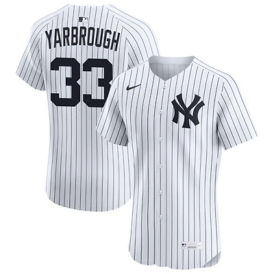 Ryan Yarbrough Men's Nike White New York Yankees Home Elite Custom Jersey