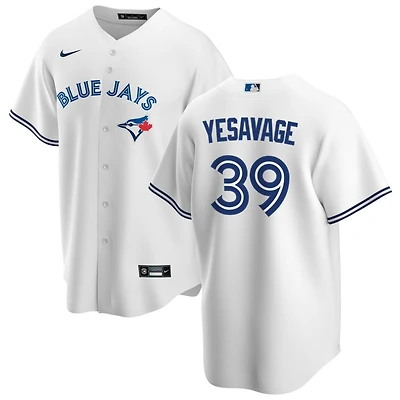 Trey Yesavage Men's Nike White Toronto Blue Jays Home Replica Custom Jersey