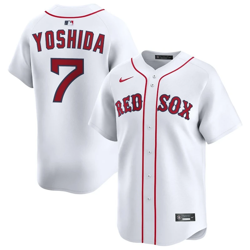 Masataka Yoshida Men's Nike White Boston Red Sox Home Limited Custom Jersey
