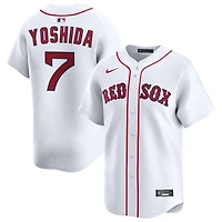 Masataka Yoshida Men's Nike White Boston Red Sox Home Limited Custom Jersey