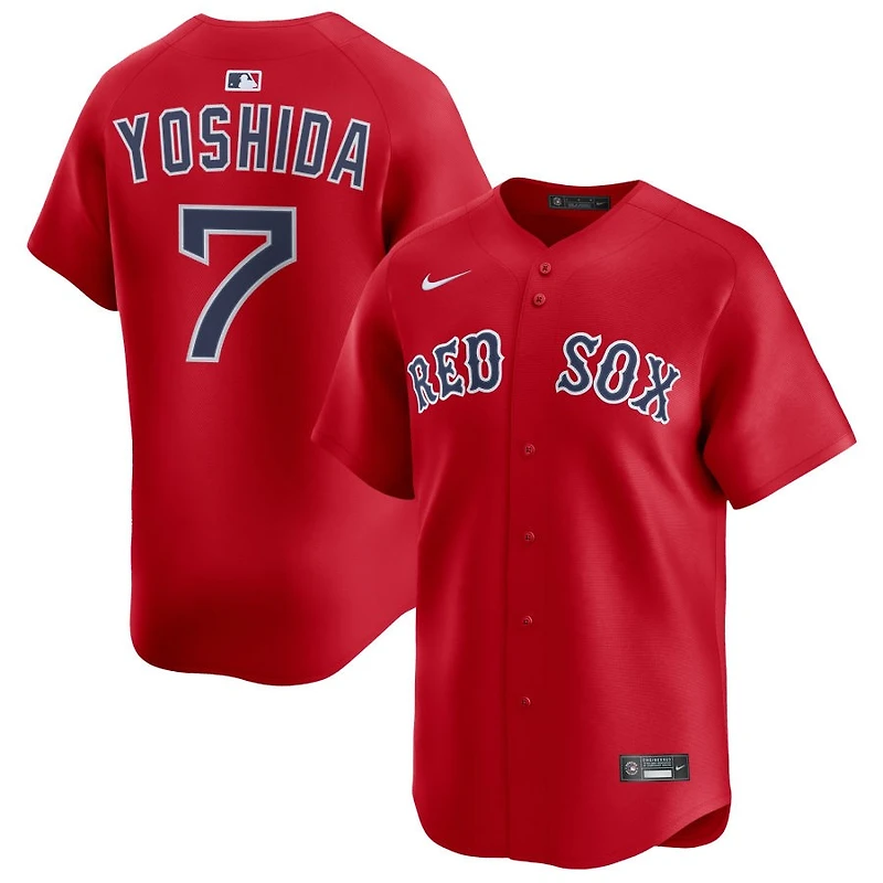Masataka Yoshida Men's Nike Red Boston Red Sox Alternate Limited Custom Jersey