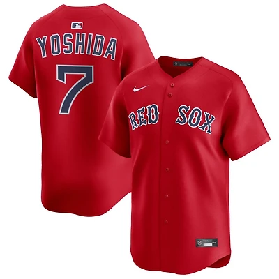 Masataka Yoshida Men's Nike Red Boston Red Sox Alternate Limited Custom Jersey