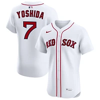 Masataka Yoshida Men's Nike White Boston Red Sox Home Elite Custom Jersey
