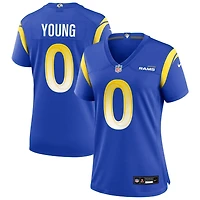Byron Young Women's Nike Los Angeles Rams Royal Custom Game Jersey