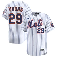 Jared Young Men's Nike White New York Mets Home Limited Custom Jersey