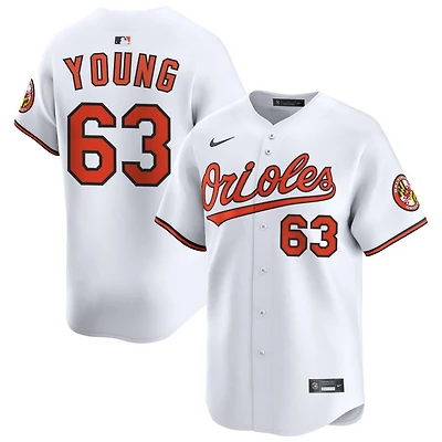 Brandon Young Men's Nike White Baltimore Orioles Home Limited Custom Jersey